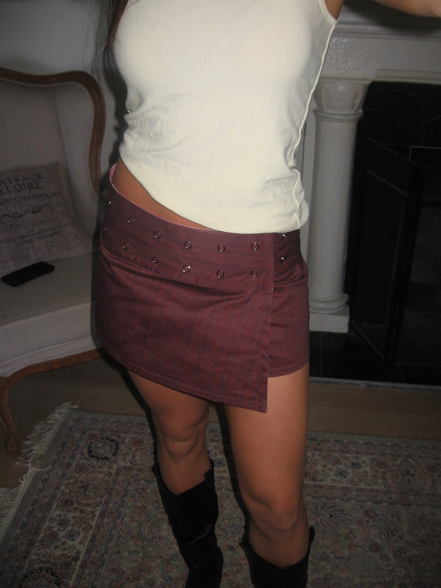 Bobby Skirt Rose & Plum