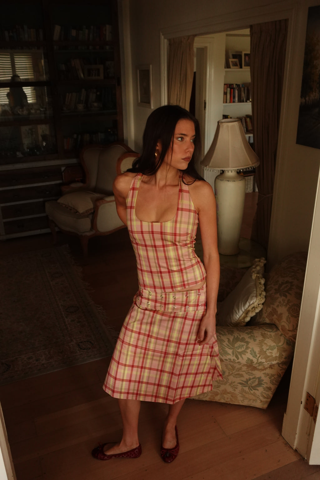 Lena Skirt Lemon & Rose