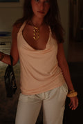 June Top Cream & Pink